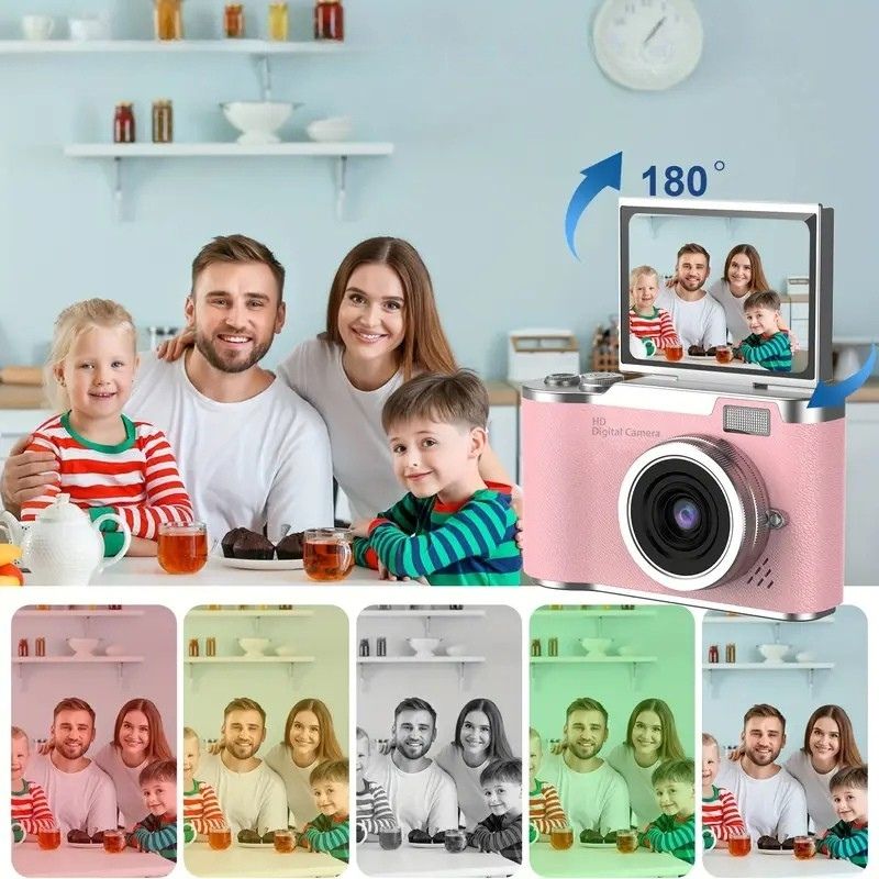 Appareil photo numérique enfant - Créez vos souvenirs les plus éclatants
