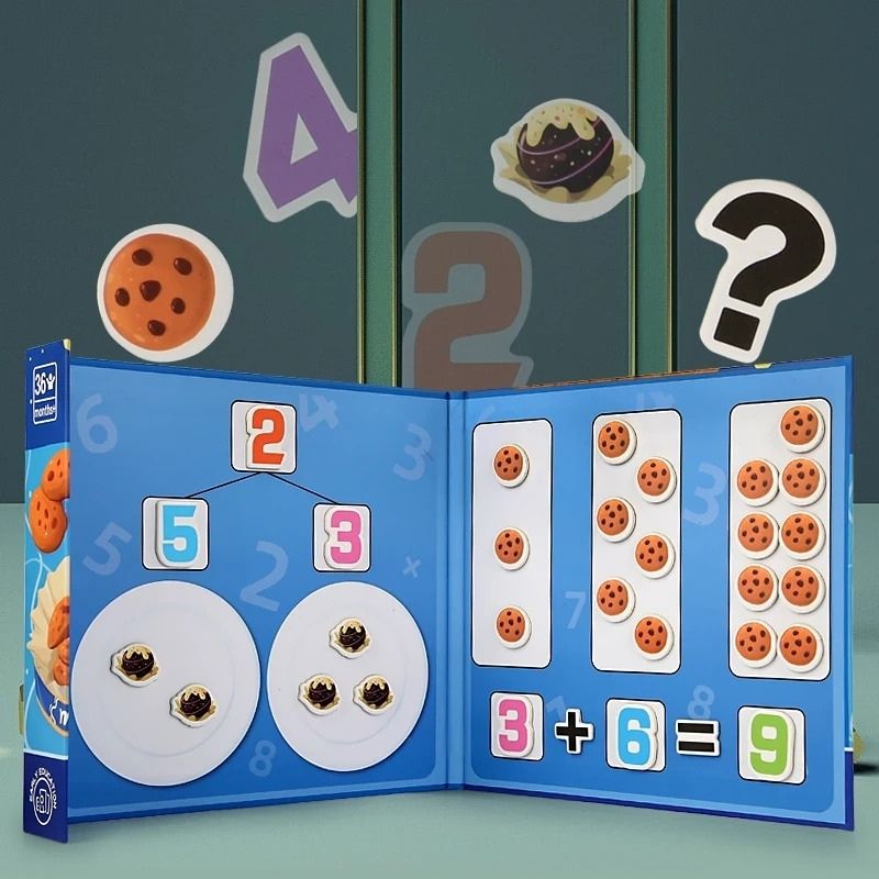jeu-magnétique-montessori-pour-apprentissage-du-calcul-et-des-nombres-avec-pièces-en-forme-de-cookies