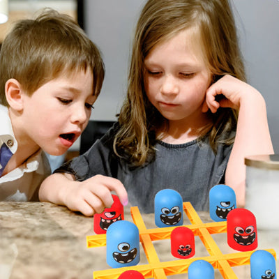 Jeux-de-société-famille-tic-tac-toe-monstres-jeu-stratégique-éducatif