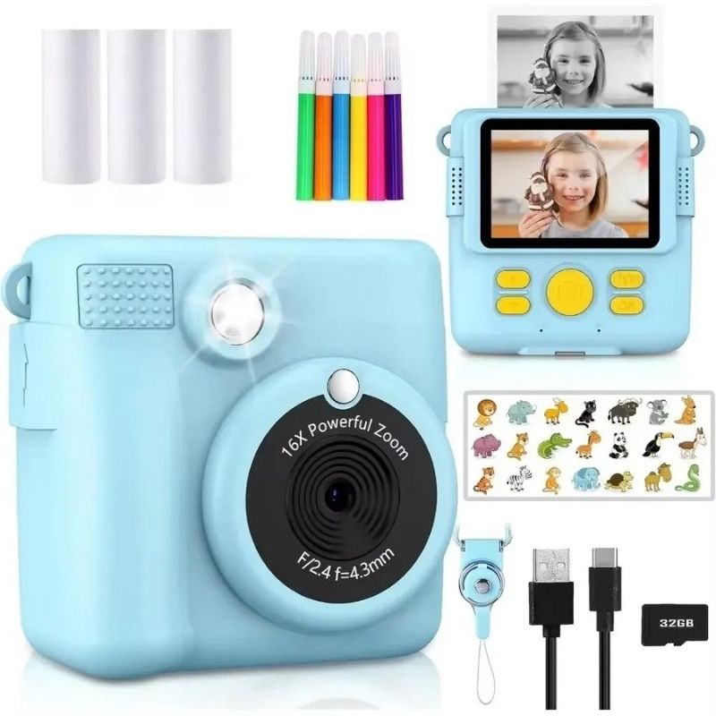 Appareil photo enfant - Impression Immédiate & Personnalisation Créative - BABYSBLOU