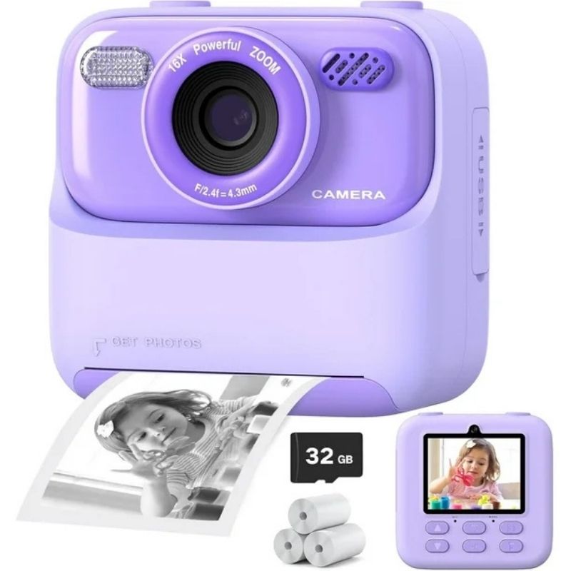 Appareil photo enfant instantané - Créativité, Exploration & Souvenirs à Emporter - BABYSBLOU
