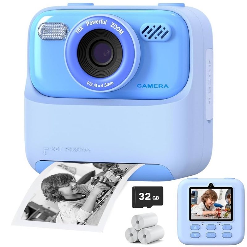 Appareil photo enfant instantané - Créativité, Exploration & Souvenirs à Emporter - BABYSBLOU