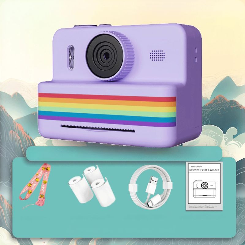 Appareil photo instantané enfant - Capturez, imprimez et créez en un seul clic - BABYSBLOU