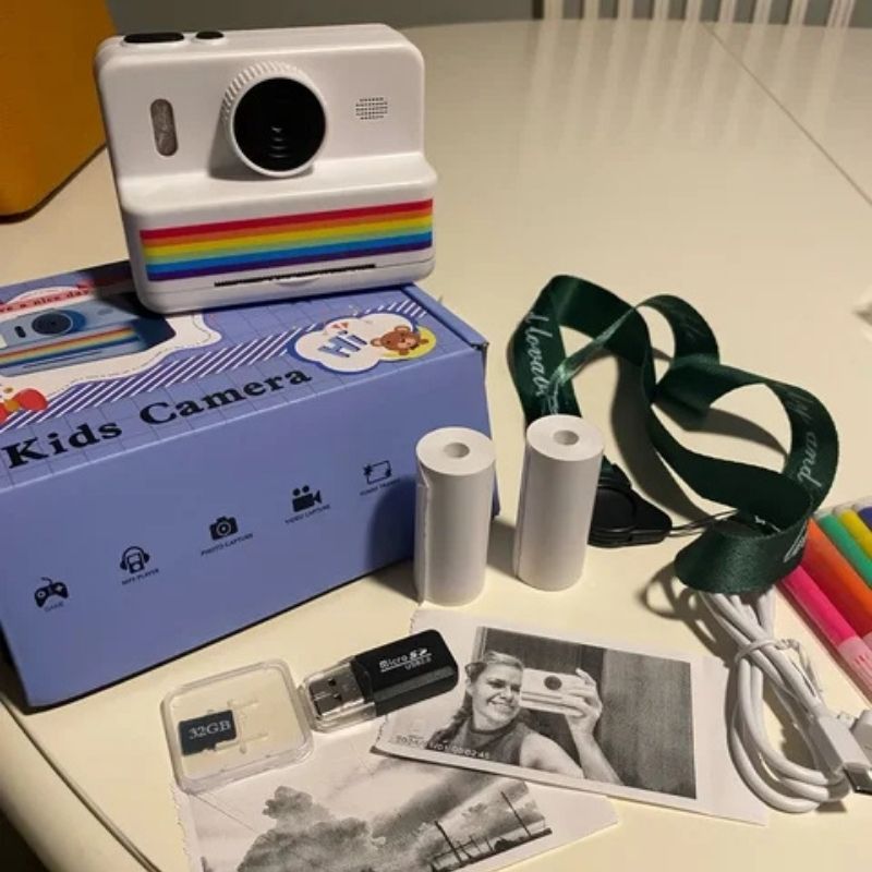 Appareil photo instantané enfant - Capturez, imprimez et créez en un seul clic - BABYSBLOU