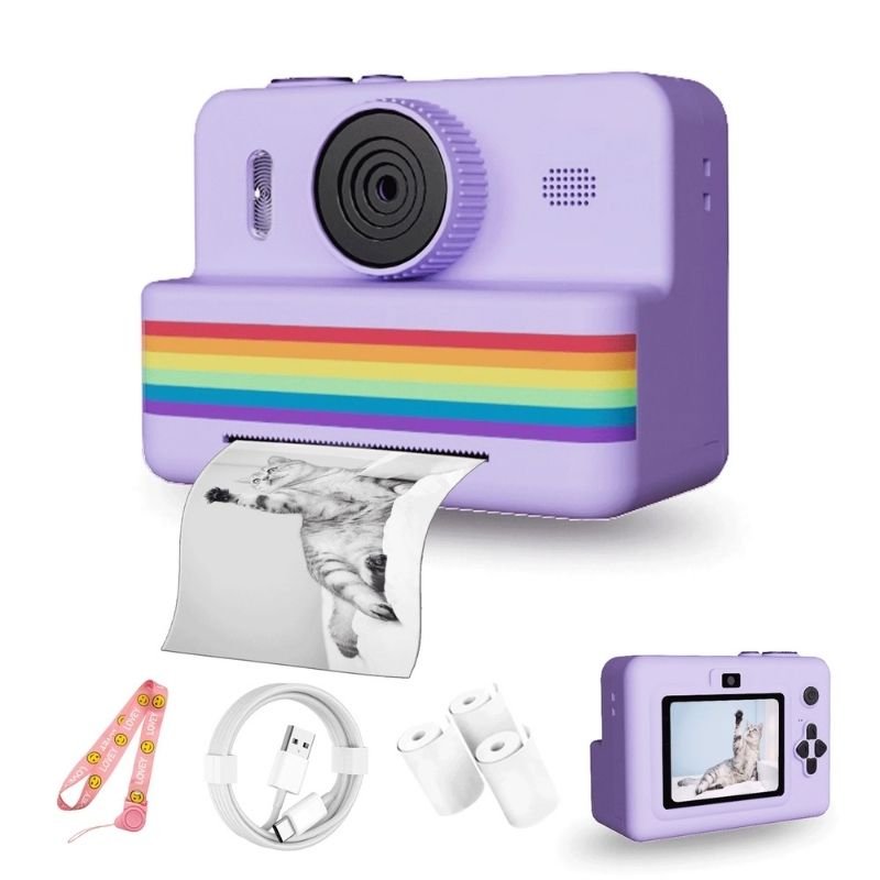 Appareil photo instantané enfant - Capturez, imprimez et créez en un seul clic - BABYSBLOU