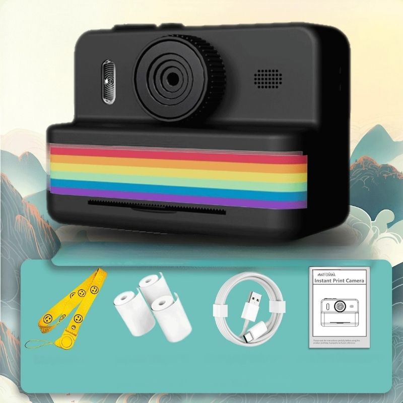 Appareil photo instantané enfant - Capturez, imprimez et créez en un seul clic - BABYSBLOU