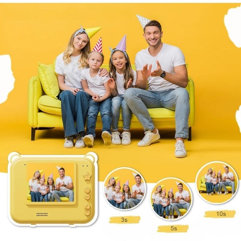 Appareil photo instantané enfant - Un jouet éducatif, créatif et ludique pour enfants - BABYSBLOU