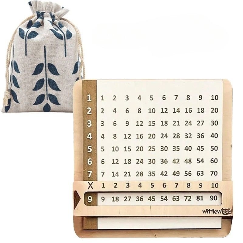 Apprendre la Table de Multiplication Facilement â Le jeu en bois ludique et Ă©ducatif - BABYSBLOU