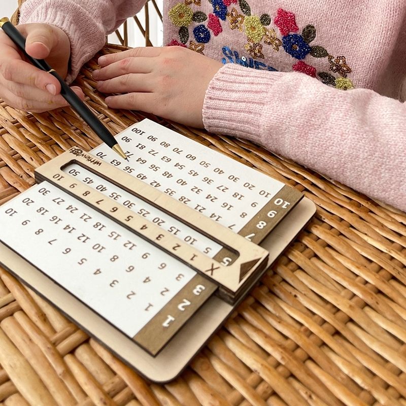 Apprendre la Table de Multiplication Facilement â Le jeu en bois ludique et Ă©ducatif - BABYSBLOU