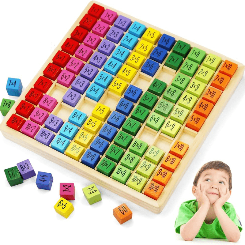 apprendre la table de multiplication facilement - Multipuzzle™ - BABYSBLOU