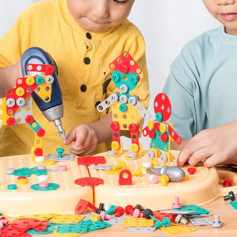 BricoKids™: Mallette de bricolage transportable pour enfants - BABYSBLOU
