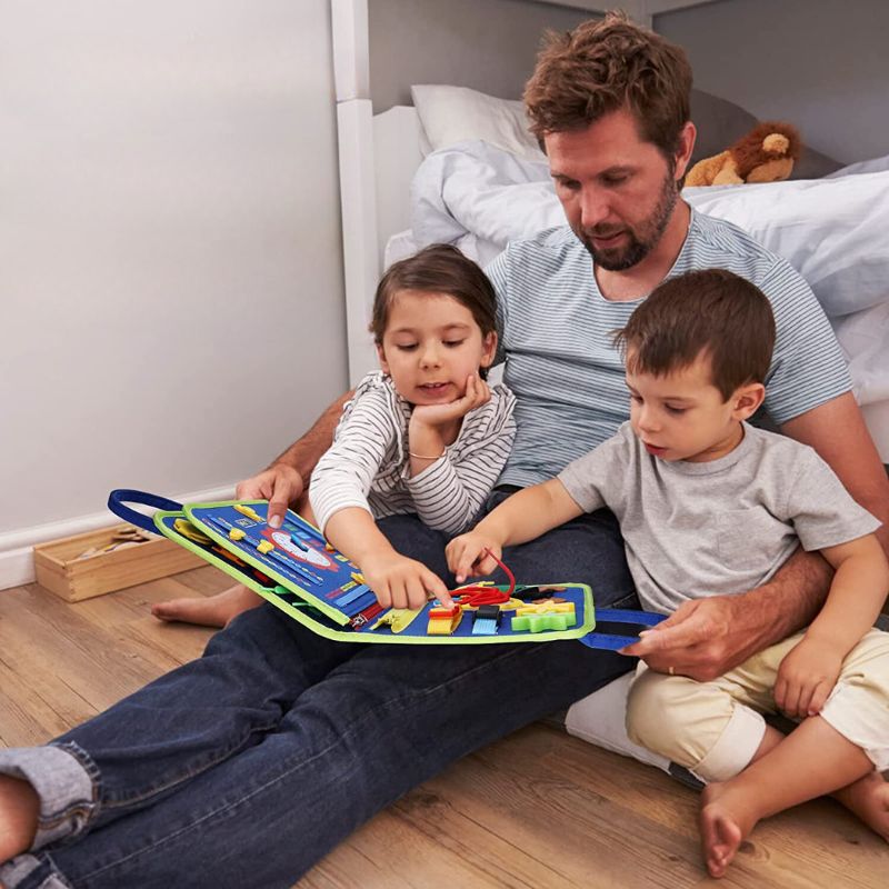 Busy Board - Planche Sensorielle Montessori - BABYSBLOU