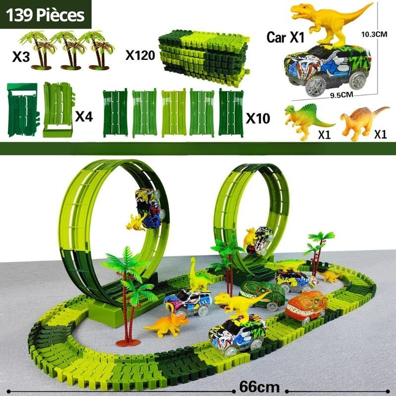 Circuit voiture enfant - DinoFlash™ - BABYSBLOU