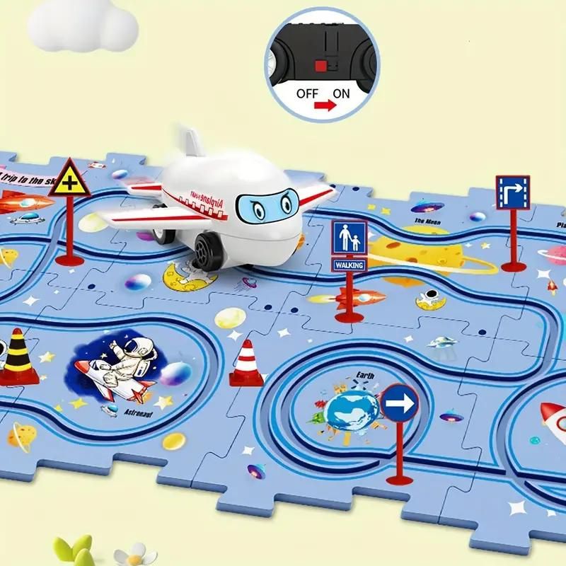 Circuit voiture enfant - Railpuzz™ - BABYSBLOU