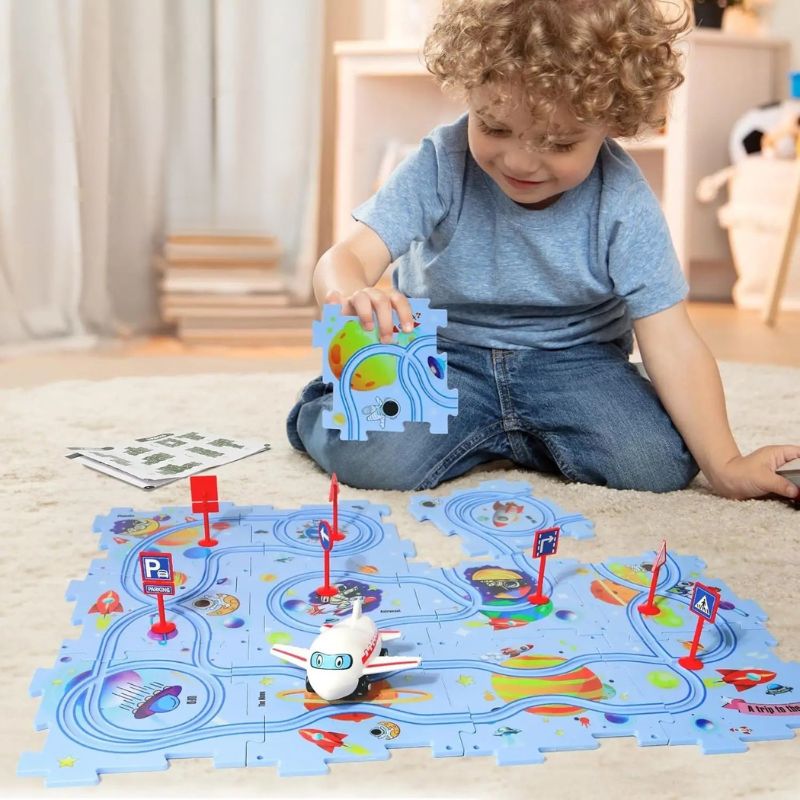 Circuit voiture enfant - Railpuzz™ - BABYSBLOU