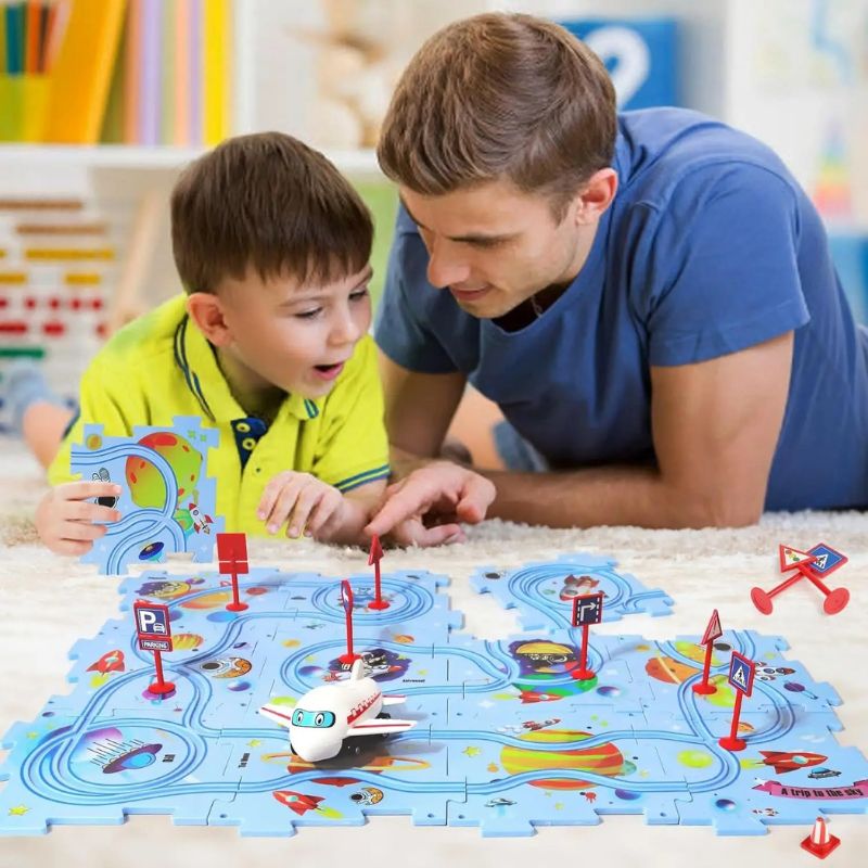Circuit voiture enfant - Railpuzz™ - BABYSBLOU