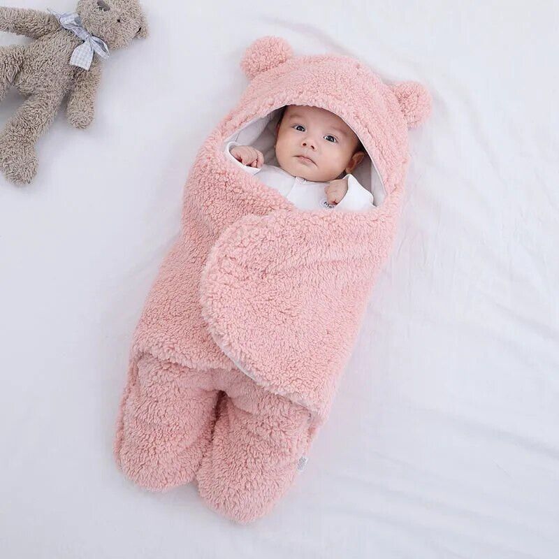 ComfyWrap™: Nid d'ange bébé polaire - BABYSBLOU