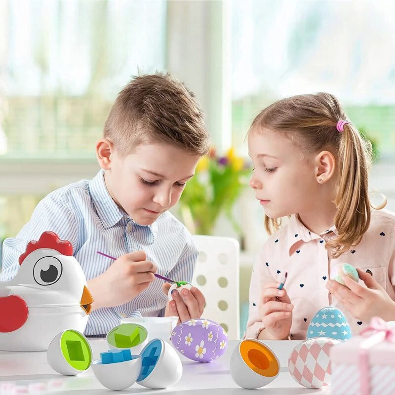 FunnyEggs™ : Jouet d'œufs éducatifs - BABYSBLOU
