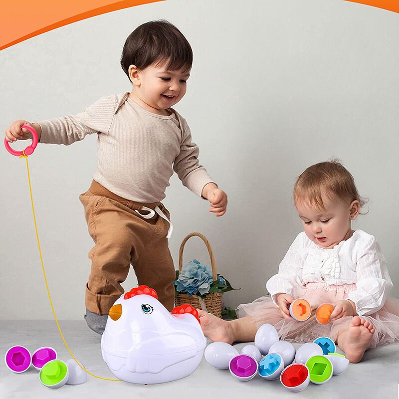 FunnyEggs™ : Jouet d'œufs éducatifs - BABYSBLOU