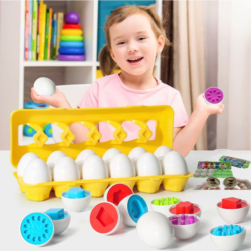 FunnyEggs™ : Jouet d'œufs éducatifs - BABYSBLOU