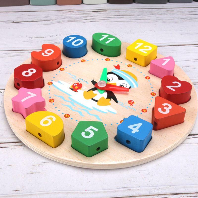 Horloge d'apprentissage - BébéPingouin™ - BABYSBLOU