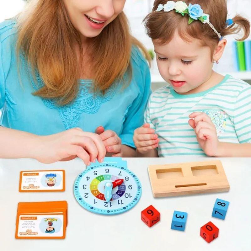 Horloge éducative Montessori - Clokidoo™ - BABYSBLOU