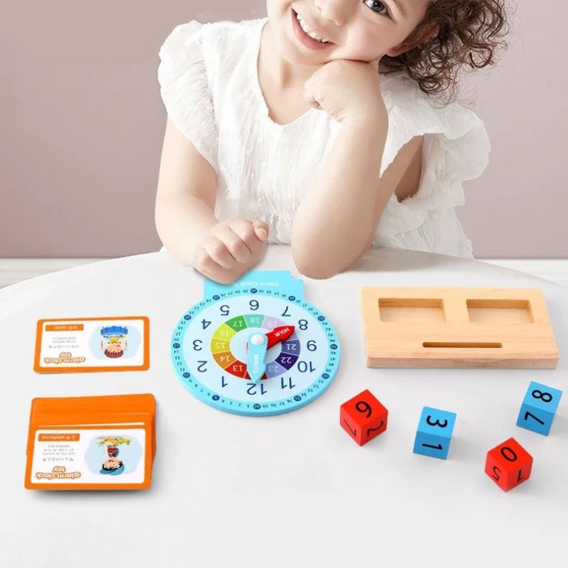 Horloge éducative Montessori - Clokidoo™ - BABYSBLOU