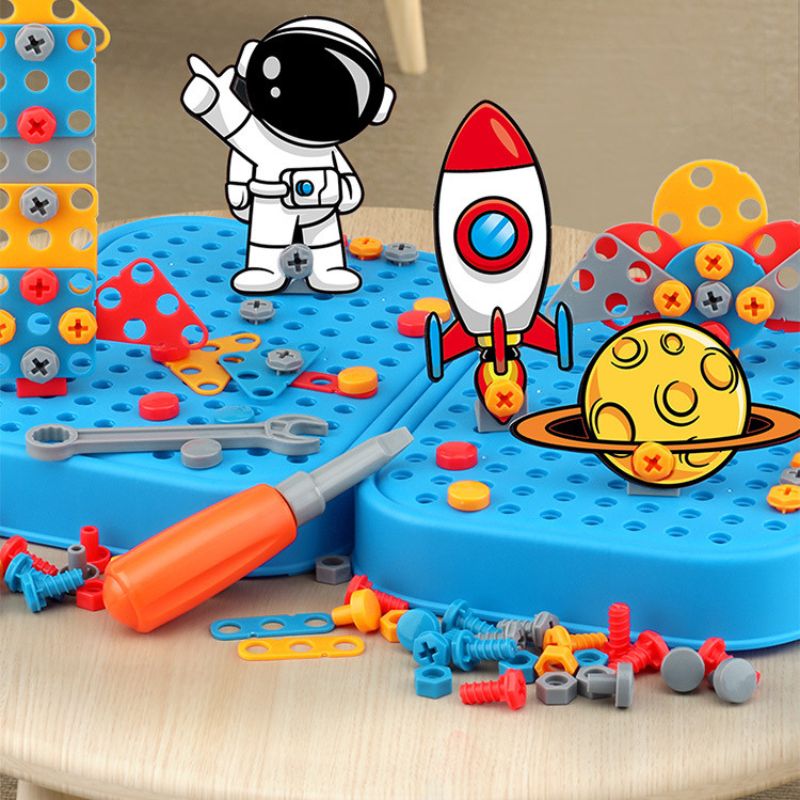 Jeu de construction - espace - BABYSBLOU