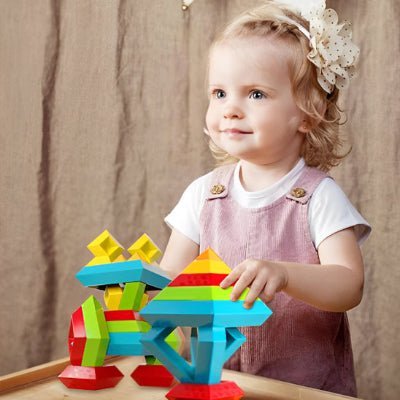Jeu de construction - Jouet Empilable Pyramidal Montessori - BABYSBLOU