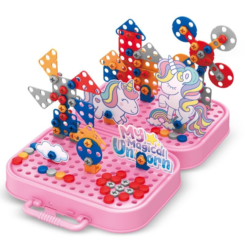 Jeu de construction - licorne - BABYSBLOU