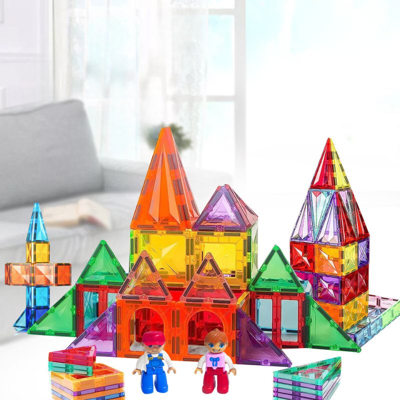 Jeu de construction magnétique - Créatix™ - BABYSBLOU