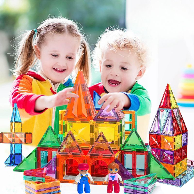 Jeu de construction magnétique - Créatix™ - BABYSBLOU