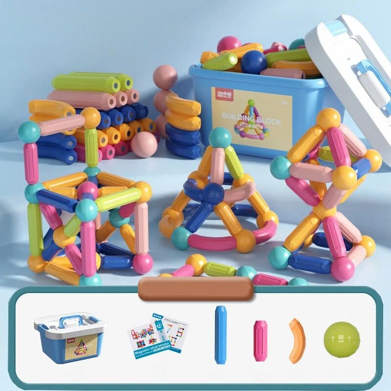 Jeu de construction magnétique - Magnétix™ - BABYSBLOU
