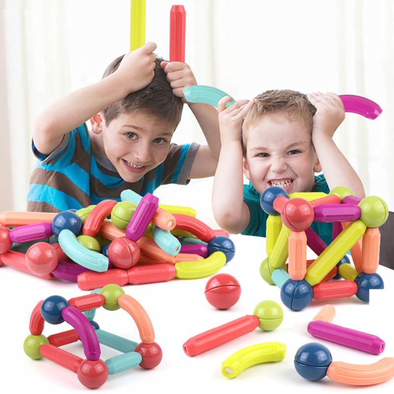 Jeu de construction magnétique - Magnétix™ - BABYSBLOU