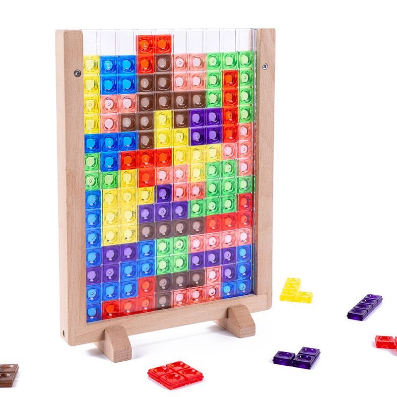 Jeu de construction - Tetris - BABYSBLOU