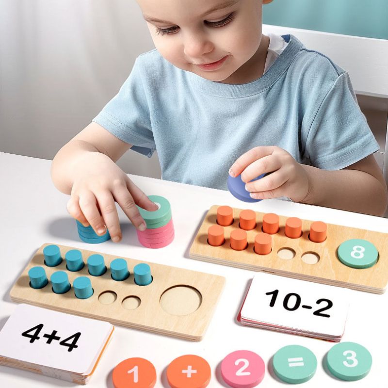 Jeu de maths Montessori - TenFrame™ - BABYSBLOU