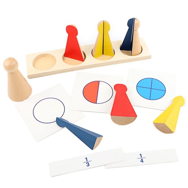 jeu-de-fraction-Montessori-en-bois-apprentissage-des-mathématiques-cartes-pédagogiques-pour-enfants