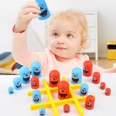 Jeux de société famille - Jeu Tic - Tac - Toe Éducatif - BABYSBLOU