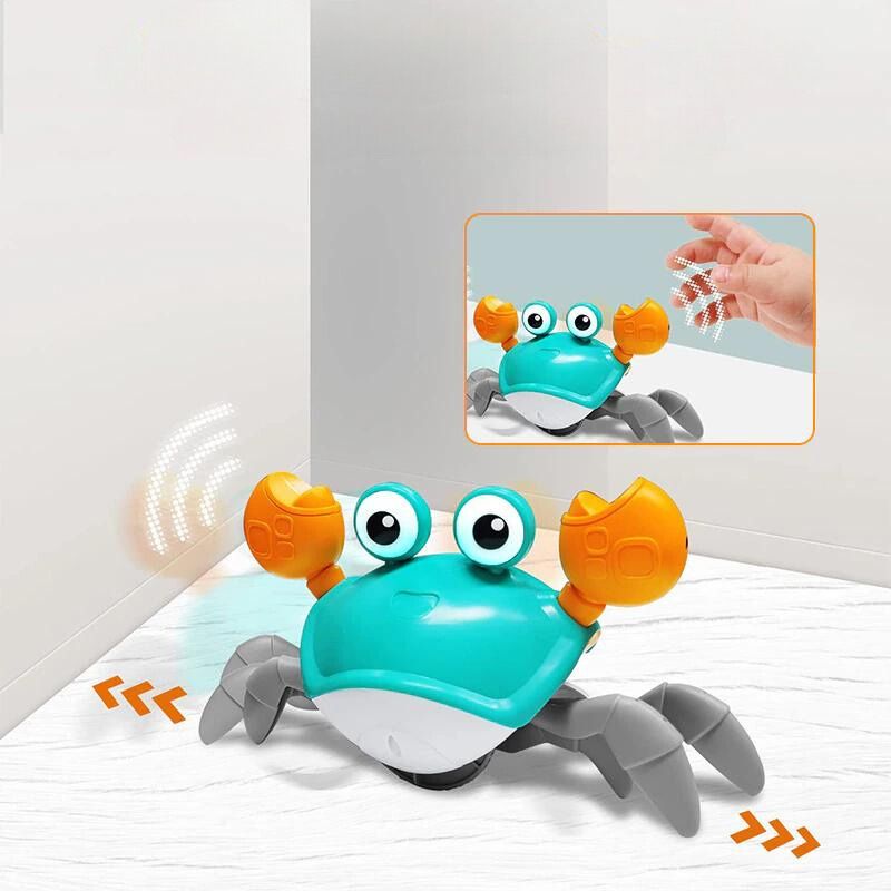 Jouet crabe rampant - Encourager bébé à ramper - BABYSBLOU