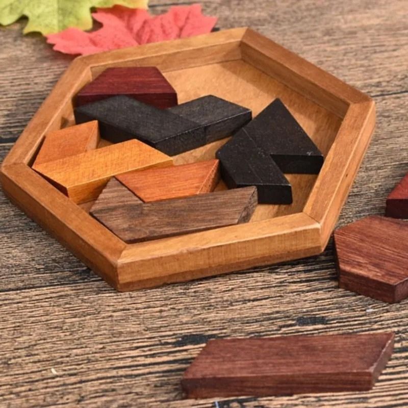 puzzle tangram - Jeu de réflexion éducatif pour enfants - BABYSBLOU