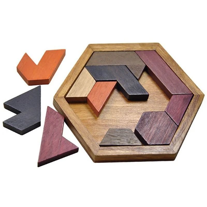 puzzle tangram - Jeu de réflexion éducatif pour enfants - BABYSBLOU
