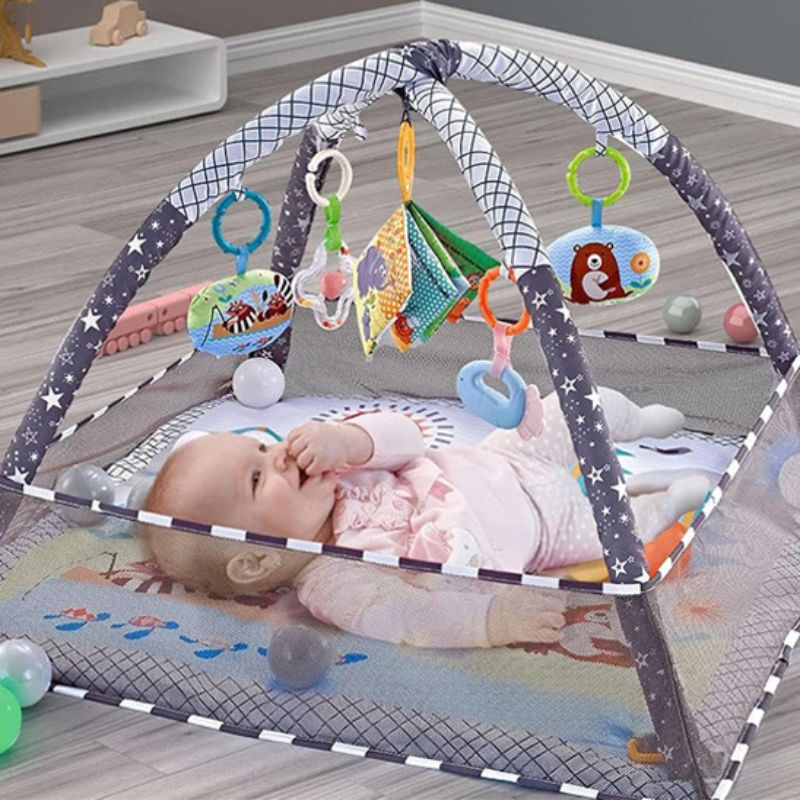 Tapis d'éveil bébé Montessori - Babyfloorz™ - BABYSBLOU