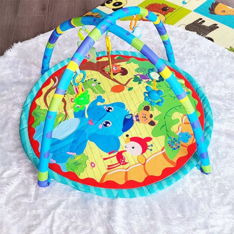 tapis-d-éveil-avec-arche-bébé-jeu-sensoriel-animaux-couleurs-vives