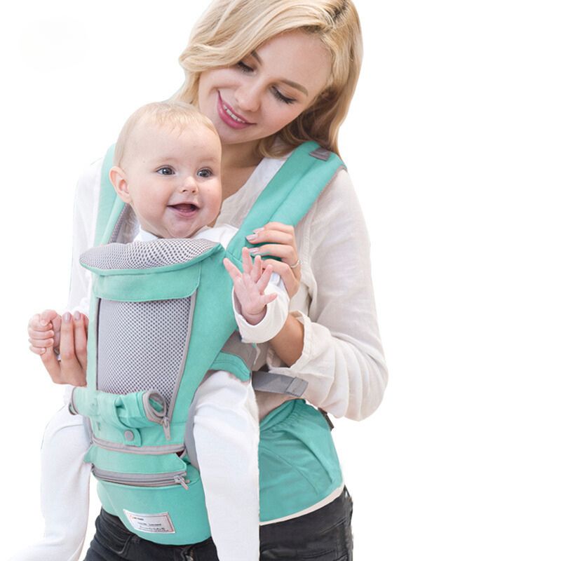 CarrierBlou™: Porte-bébé ergonomique 3 en 1