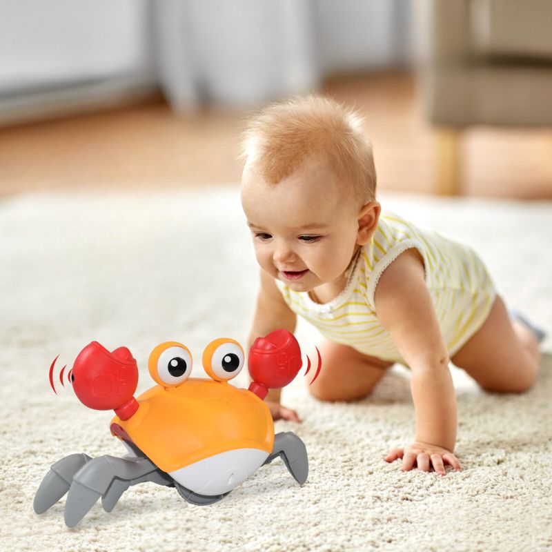 CrabFun™ : Encourager bébé à ramper