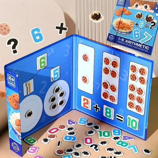 jeu-magnétique-montessori-pour-apprendre-les-mathématiques-et-le-calcul-avec-chiffres-et-images-de-cookies