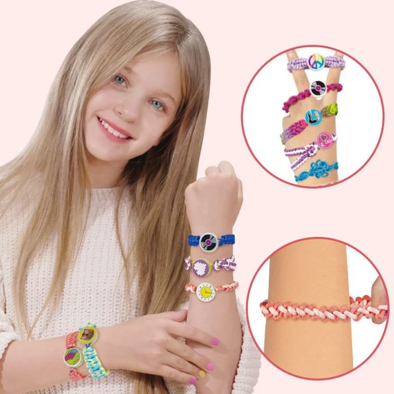 MagicWeave™: Kit de tressage de bracelets d'amitié