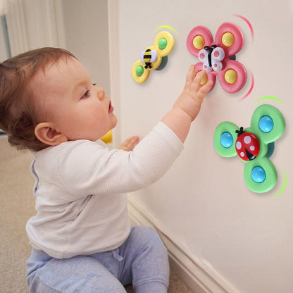 jouets-d-éveil-bébé-ventouse-spinners-sensoriel-montessori