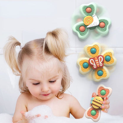 jouets-d-éveil-bébé-ventouse-spinners-sensoriel-montessori-jeu-mural-développement-motricité-fine-couleurs