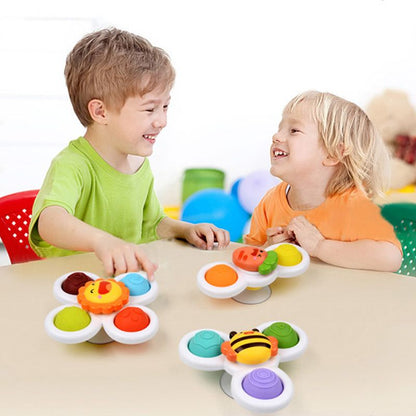 jouets-d-éveil-bébé-ventouse-spinners-sensoriel-montessori-jeu-mural-développement-motricité-fine
